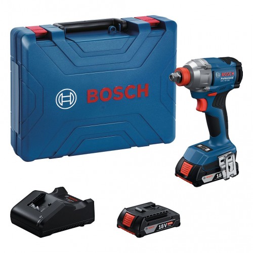 BOSCH GDX 18V-285 PROFESSIONAL Wkrętarka/klucz udarowy, 2x GBA 18V 2.0Ah, 06019N2122