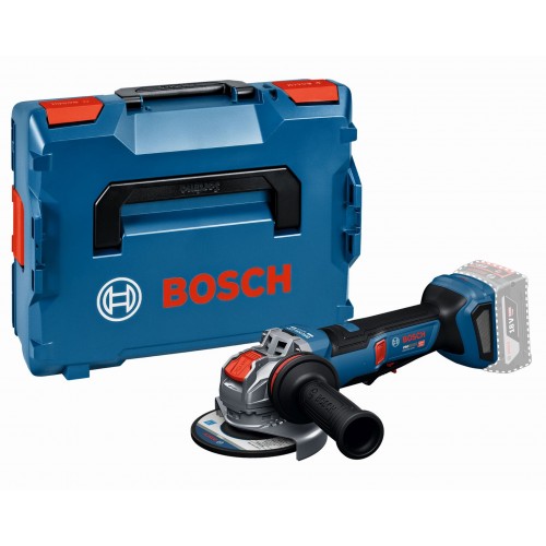 BOSCH GWX18V-11PS PROFESSIONAL Szlifierka kątowa z X-LOCK, L-BOXX 06019N4400
