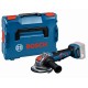 BOSCH GWX18V-11PS PROFESSIONAL Szlifierka kątowa z X-LOCK, L-BOXX 06019N4400