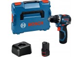 BOSCH GSR 12V-32 PROFESSIONAL Wiertarko-wkrętarka akumulatorowa, 2x 2.0Ah, L-Boxx 06019N70