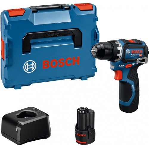 BOSCH GSR 12V-32 PROFESSIONAL Wiertarko-wkrętarka akumulatorowa, 2x 2.0Ah, L-Boxx 06019N70