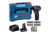 BOSCH GSR 12V-32 PROFESSIONAL Wiertarko-wkrętarka, 1x 2.0Ah, 1x 4.0Ah, L-BOXX 06019N7005
