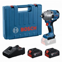 BOSCH GDS 18V-780 PROFESSINAL Akumulatorowa klucz udarowy, 2x 5.0Ah, L-Boxx 06019P4021