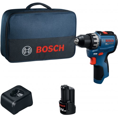 BOSCH GSR12V-31 PROFESSIONAL Aku wiertarko-wkrętarka, 12V/2,0Ah, torba 06019S6012 BOSCH GSR12V-31 PROFESSIONAL Aku wiertarko-wkrętarka, 12V/2,0Ah, torba 06019S6012