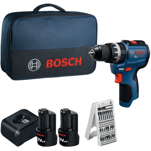 BOSCH GSB12V-31 PROFESSIONAL Wiertarko-wkrętarka udarowa, 2x 12V/2,0Ah, torba 06019S6103 BOSCH GSB12V-31 PROFESSIONAL Wiertarko-wkrętarka udarowa, 2x 12V/2,0Ah, torba 06019S6103