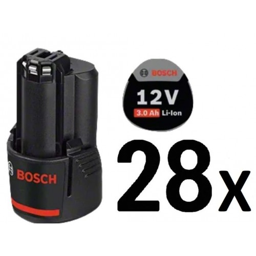 BOSCH 28x GBA 12V 3.0Ah PROFESSIONAL Akumulator 0602496012