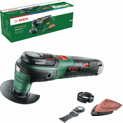 BOSCH UniversalMulti 12 Akumulatorowe narzędzie wielofunkcyjne (12V/bez akum) 0603103000 BOSCH UniversalMulti 12 Akumulatorowe narzędzie wielofunkcyjne (12V/bez akum) 0603103000