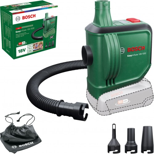 BOSCH EasyInflate 18V-500 Pompka akumulatorowa (solo) 0603947200