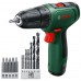 BOSCH EasyDrill 1200 Akumulatorowa, 2-biegowa wiertarko-wkrętarka (2x 1,5 Ah) 06039D3007