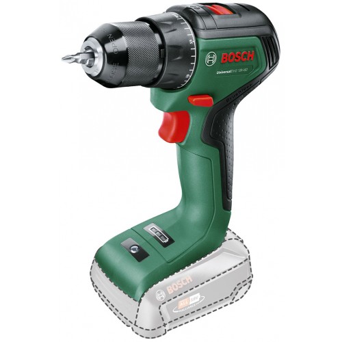 BOSCH UniversalDrill 18V-60 Akumulatorowa, 2-biegowa wiertarko-wkrętarka 06039D7000