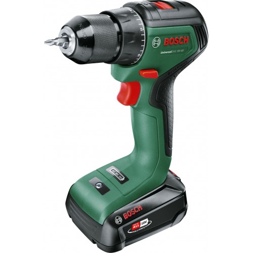 BOSCH UniversalDrill 18V-60 (1x 2,0Ah)+AL18V-20 Aku wiertarko-wkrętarka 06039D7001