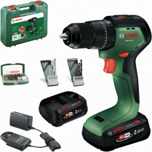 BOSCH PSB18V-60 Aku wiertarko-wkrętarki udarowe, 2x2,5Ah, Walizka 06039D7304