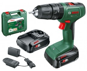 BOSCH EasyImpact 18V-40 (2x1,5Ah)+AL18 -20 Akumul. wiertarko-wkrętarka udarowa 06039D8102