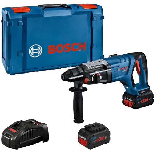 BOSCH GBH 18V-28 DC PROFESSIONAL Młot udarowo-obrotowy SDS plus, 2× 5.5Ah 0611919002 BOSCH GBH 18V-28 DC PROFESSIONAL Młot udarowo-obrotowy SDS plus, 2× 5.5Ah 0611919002