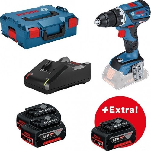 BOSCH GSR 18V-60 C Wiertarko-wkrętarka akumulatorowa 18V 3x5.0Ah 0615990L8E