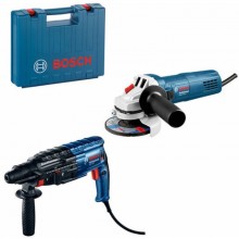 BOSCH zestav GBH 240 + GWS 750-125 S 0615990M8H