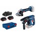 BOSCH GBH 180-LI + GWS 180-LI + 2x4.0 Ah, GAL 18V-40, XL-BOXX 0615990N05