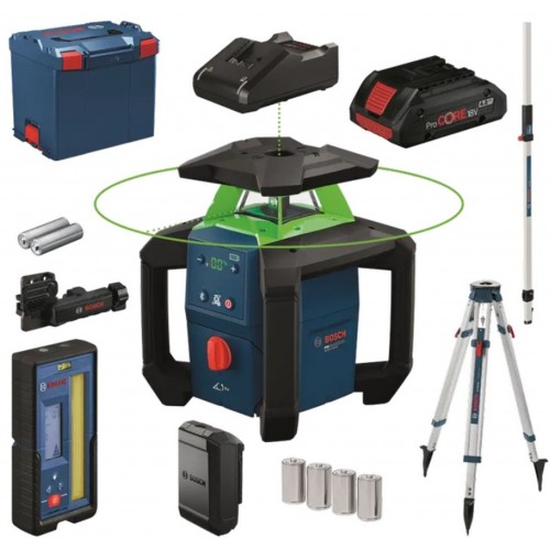 BOSCH GRL18V-4-34CVG+BT170+GR240 PROFESSIONAL Laser obrotowy 0615A500DH BOSCH GRL18V-4-34CVG+BT170+GR240 PROFESSIONAL Laser obrotowy 0615A500DH