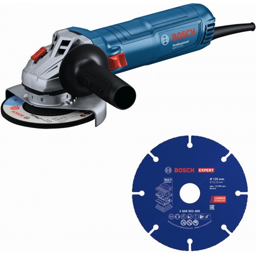 BOSCH GWS 12-125 PROFESSIONAL Szlifierka kątowa, tarcza szlifierska 0615A500GD