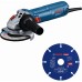 BOSCH GWS 12-125 PROFESSIONAL Szlifierka kątowa, tarcza szlifierska 0615A500GD