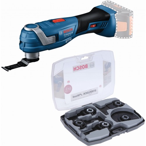 BOSCH GOP PROFESSIONAL 18V-34 Aku narzędzie + 7 sztuk brzeszczotów 0615V0003F