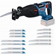 BOSCH GSA 18V-28 PROFESSIONAL + 25-częściowy zestaw brzeszczotów 0615V0003G