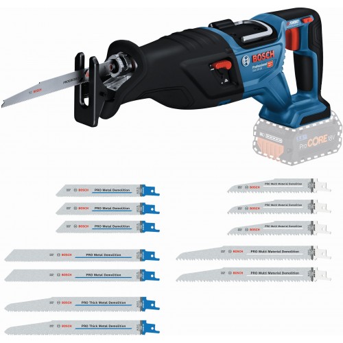 BOSCH GSA 18V-28 PROFESSIONAL + 25-częściowy zestaw brzeszczotów 0615V0003G BOSCH GSA 18V-28 PROFESSIONAL + 25-częściowy zestaw brzeszczotów 0615V0003G