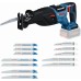 BOSCH GSA 18V-28 PROFESSIONAL + 25-częściowy zestaw brzeszczotów 0615V0003G