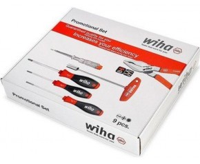 WIHA zestaw narzędzi ręcznych 9szt 1600A015MR