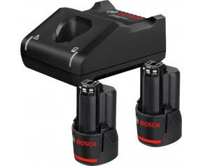 BOSCH 2 akumulatory GBA 12V 2.0Ah + GAL 12V-40 1600A019R8