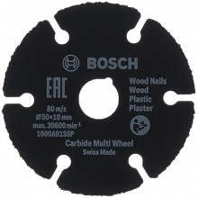 Bosch Tarcza tnąca Carbide Multi Wheel 1600A01S5X