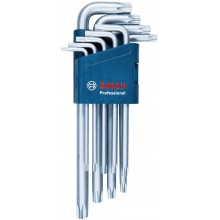 BOSCH Zestaw kluczy Torx (9 rozm.) 1600A01TH4