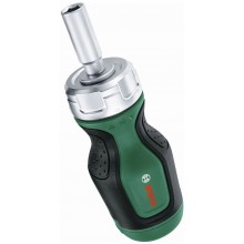 BOSCH Wkrętak z grzechotką, krótką rękojeścią i 6 końcówkami wkręcającymi 1600A027PK