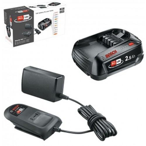 BOSCH Zestaw startowy 18V Alliance - 1× akumulator 2,0 Ah i ładowarka 1600A02CK7 BOSCH Zestaw startowy 18V Alliance - 1× akumulator 2,0 Ah i ładowarka 1600A02CK7
