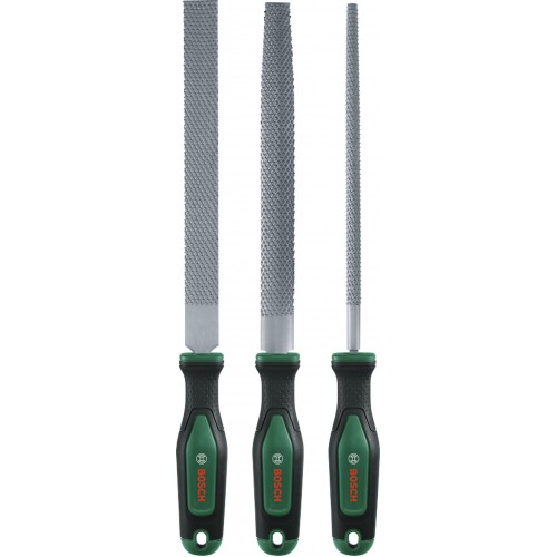 BOSCH Zestaw pilników 200 mm 3 szt. 1600A02ZB1