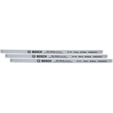 BOSCH Brzeszczoty do piły 150 mm 24 TPI, zestaw 3 sztuki 1600A032UL