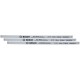 BOSCH Brzeszczoty do piły 150 mm 24 TPI, zestaw 3 sztuki 1600A032UL