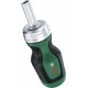 BOSCH Wkrętak z grzechotką, krótką rękojeścią i 6 końcówkami wkręcającymi 1600A032UY
