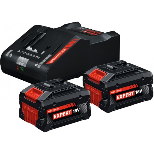 BOSCH Expert 2× EXBA18V-80 + EXAL18V-160 Zestaw startowy 1600A0373T