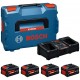 BOSCH EXPERT 2x EXBA18V-55+EXBA18V-80+ładowarka EXAL18V2-320 Zestaw startowy 1600A0373Y