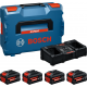 BOSCH akumulatory EXBA18V-55+EXBA18V-80+ładowarka EXAL18V2-320 Zestaw startowy 1600A0373Y
