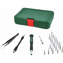 BOSCH 24-częściowy zestaw z wkrętakiem i precyzyjnymi końcówkami wkręcającymi 1600A039HT