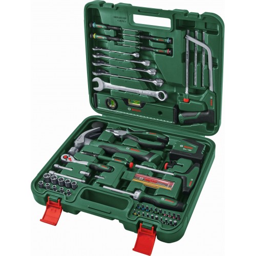 BOSCH 63-częściowy zestaw narzędzi 1600A039HY BOSCH 63-częściowy zestaw narzędzi 1600A039HY