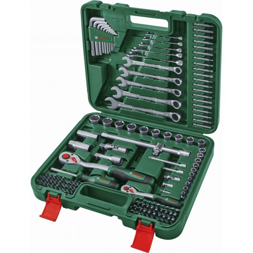 BOSCH 134-częściowy zestaw narzędzi 1600A039J0
