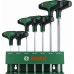 BOSCH 7-częściowy zestaw wkrętaków imbusowych z uchwytem w kształcie litery T 1600A039J1