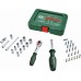 BOSCH 37-elementowy zestaw grzechotkowy 1/4” 1600A039J6