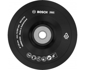 BOSCH Talerz oporowy PRO, miękki, 125 mm, M14 1608601033