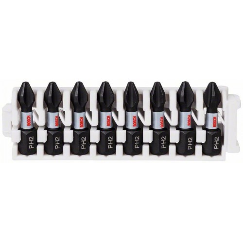 BOSCH 8-częściowy zestaw końcówek wkręcających Impact Control 2608522324