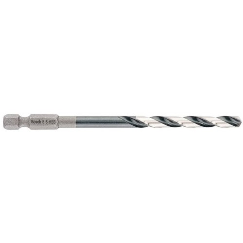 BOSCH Wiertło spiralne HSS 5,5 mm, z chwytem sześciokątnym 2608577057