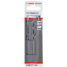 BOSCH Wiertło spiralne HSS PointTeQ 4,2 x 43 mm, 1 szt 2608577162